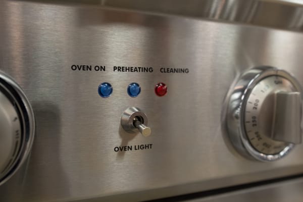 Oven light switch