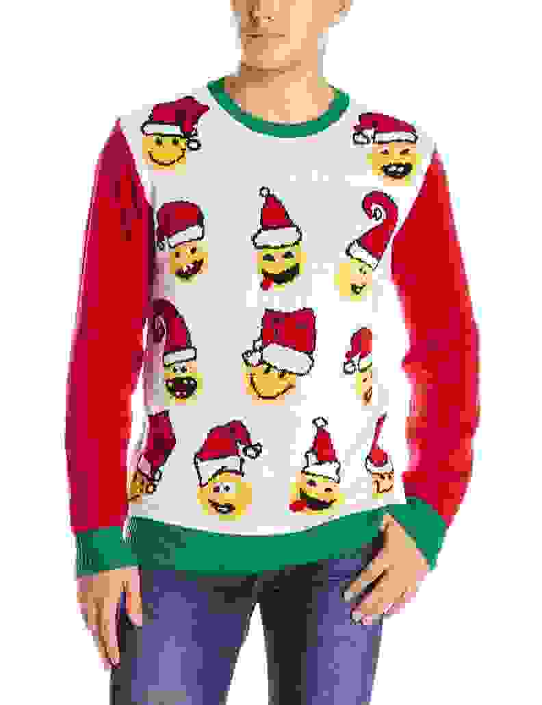 Emoji Christmas Sweater