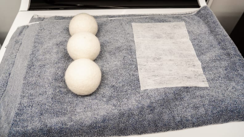We pitted dryer balls against dryer sheets with some surprising results.