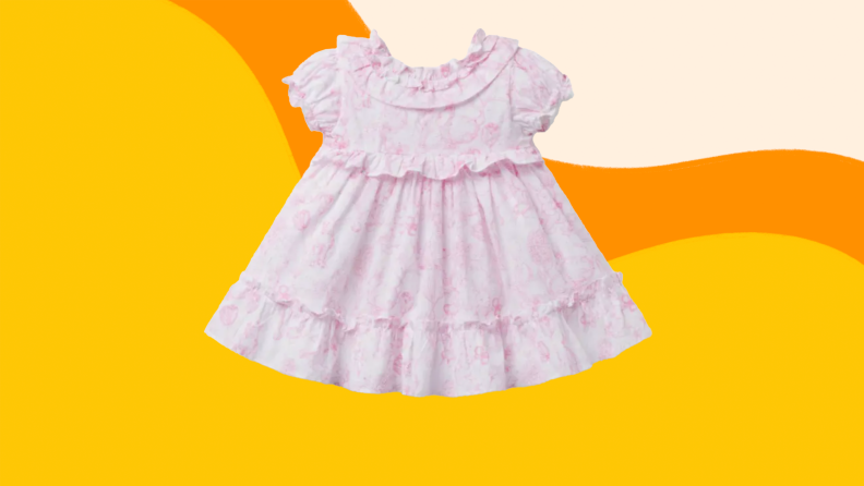 Pink tulle children's dress