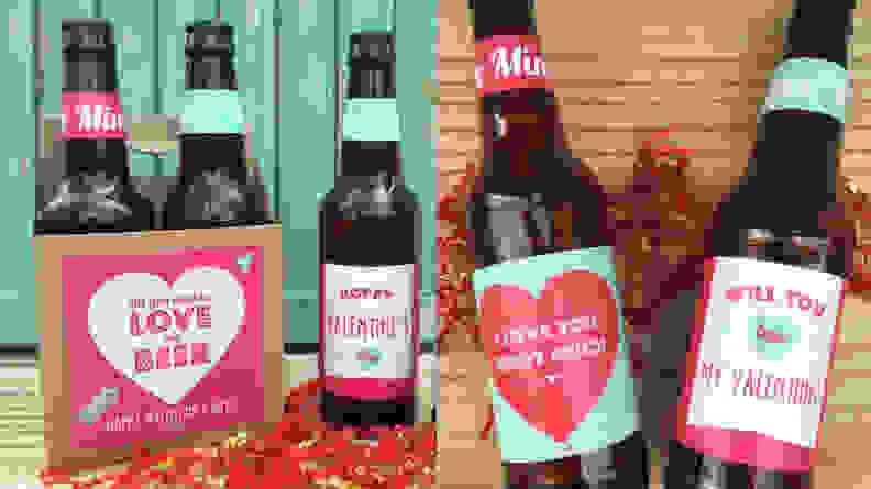 Personalized beer labels