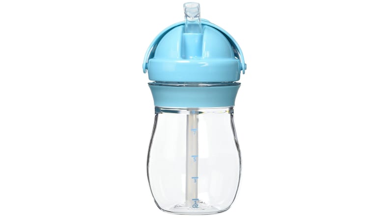 The Oxo Tot Transitions sippy and straw cups are the best that we've tested.