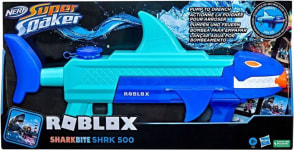 NERF Super Soaker Roblox SharkBite SHRK 500 Water Gun Toy NEW