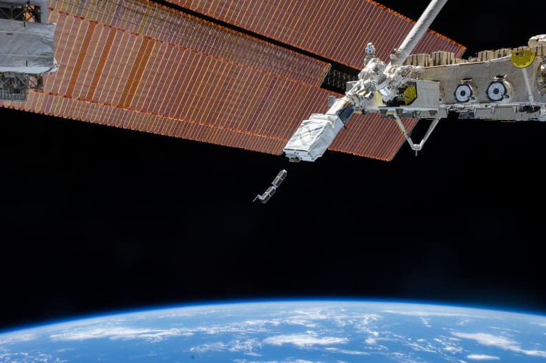 Deployment of NanoRacks CubeSats