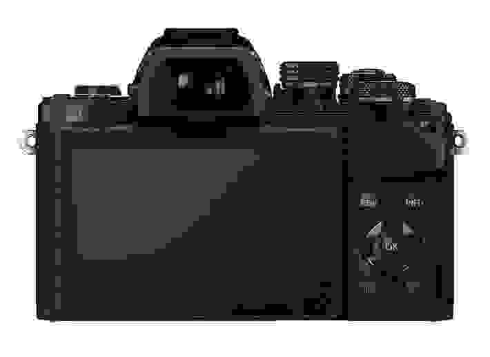 A manufacturer render of the Olympus OM-D E-M10 mk II.