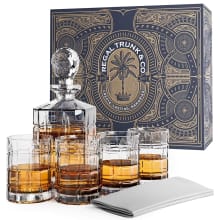 Product image of Regal Trunk & Co. Whiskey Decanter Set