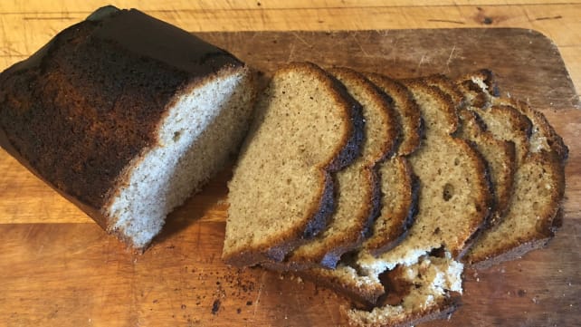 Loaf cake baked in Vortex
