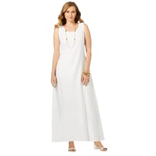 Product image of Plus Size Stretch Cotton Tank Maxi Dress  