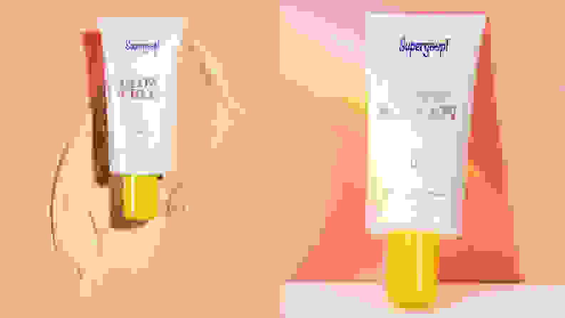 A photo of the Supergoop Glowscreen Sunscreen SPF 40.