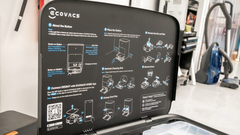 Dual-Laser LiDAR Robot Vacuums : Ecovacs DEEBOT X2 OMNI