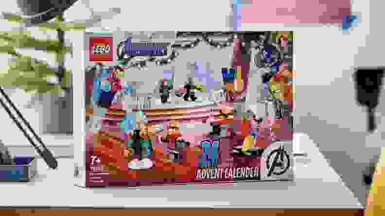 Marvel Lego themed advent calendar.