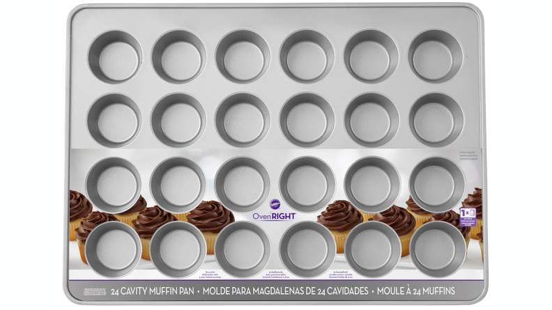 Finally, you can bake a full batch of cupcakes in one pan!
