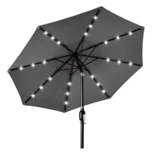 Product image of Best Choice Products 10-Foot Solar Powered Aluminum Polyester LED Lighted Patio Umbrella