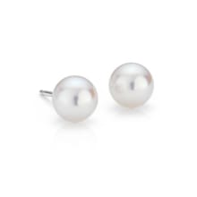 Product image of Premier Akoya Cultured Pearl Stud Earrings