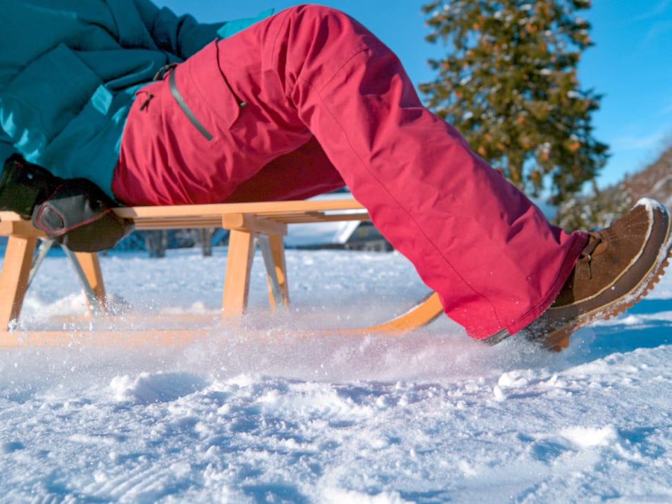Women's Snow Pants Winter Warm Fleece Outdoor Hiking Pants Waterproof Ski  Pants