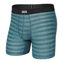 Saxx Men's Underwear - Kinetic Light-Compression Mesh Long Leg Boxer Briefs  with Built-in Pouch Support - Underwear for Men : : Clothing