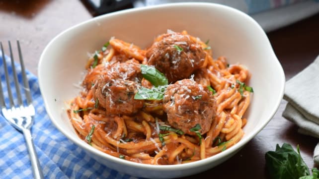 Spaghetti and Meatballs