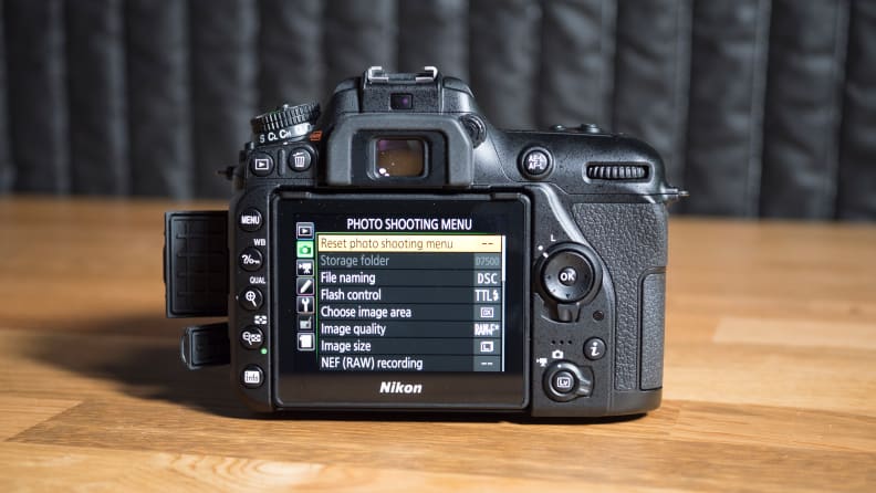 The D7500's menu isn't the most intuitive, but it's identical to every other Nikon DSLR.