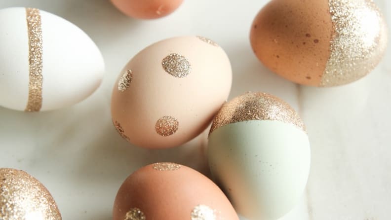 Glitter Easter Eggs