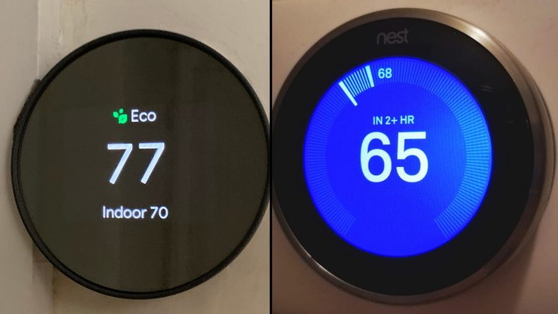 Nest Thermostat vs Nest Learning Thermostat