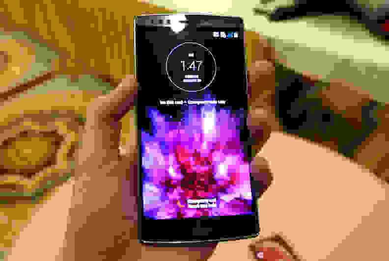 While the G Flex 2's screen is smaller than its predecessor, it bumps up the resolution from 720p to full-HD.