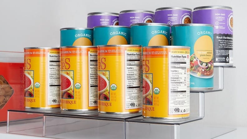 three tiered shelf