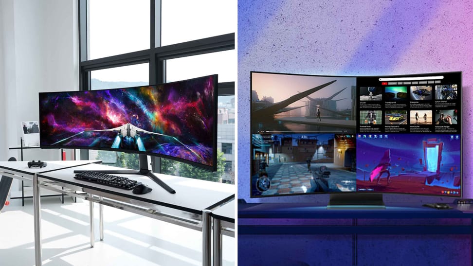57-inch Samsung Odyssey Neo G9 Dual 4K UHD Curved Gaming Monitor