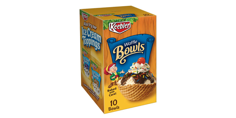 Keebler waffle bowls