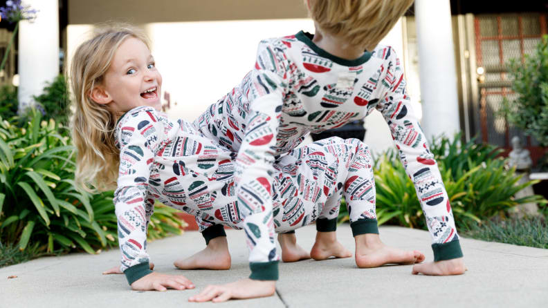 Matching Family Christmas Pajamas Adults Kids Snug Fit