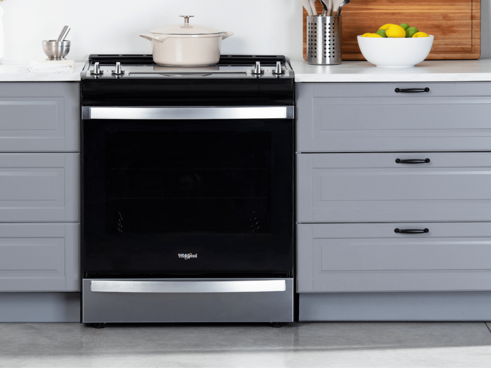 Whirlpool designer style stove outlet