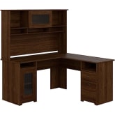 Product image of Bush Furniture 60" L Shaped Computer Desk with Hutch