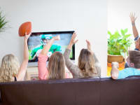 A low profile indoor antenna can pull in all your local NFL games for free.