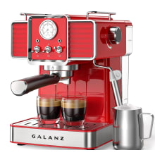 Product image of Galanz Retro Espresso Machine with Milk Frother
