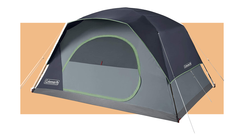 A Coleman Skydome tent.