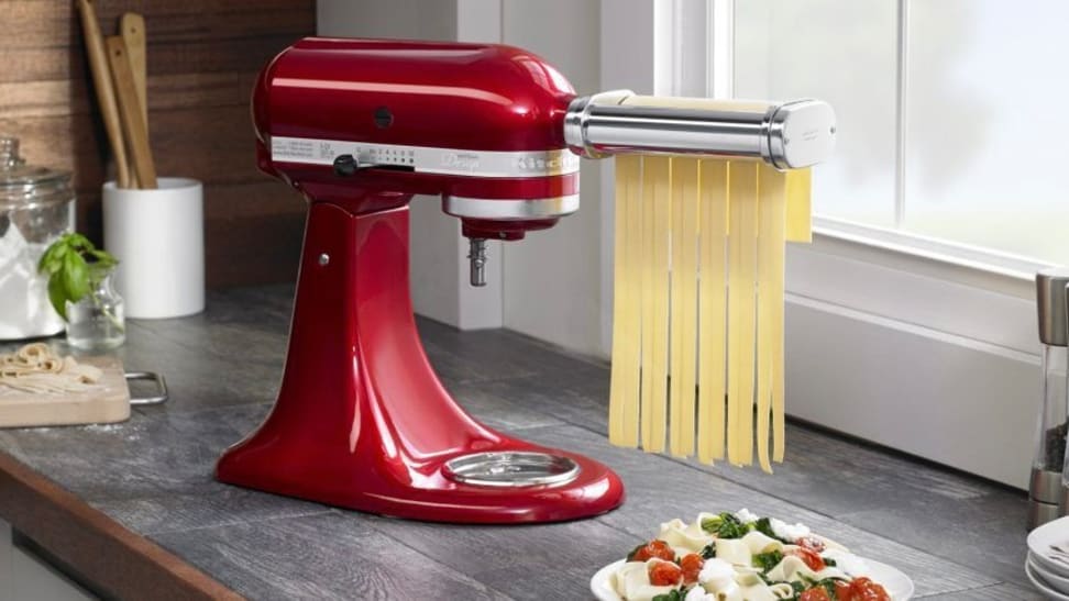 Kenome Pasta Roller Attachments Set for All KitchenAid Stand Mixer, Noodles  Maker Attachment, 3-Piece Pasta Cutter Accessories Set