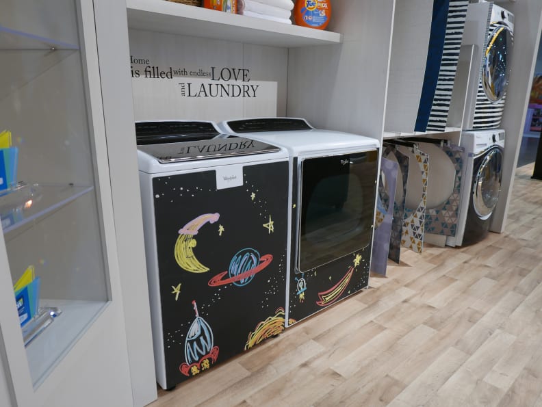 Whirlpool Chalkboard Laundry Skin