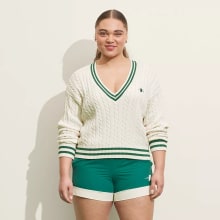 Product image of Prince Women's Cable Knit Pullover