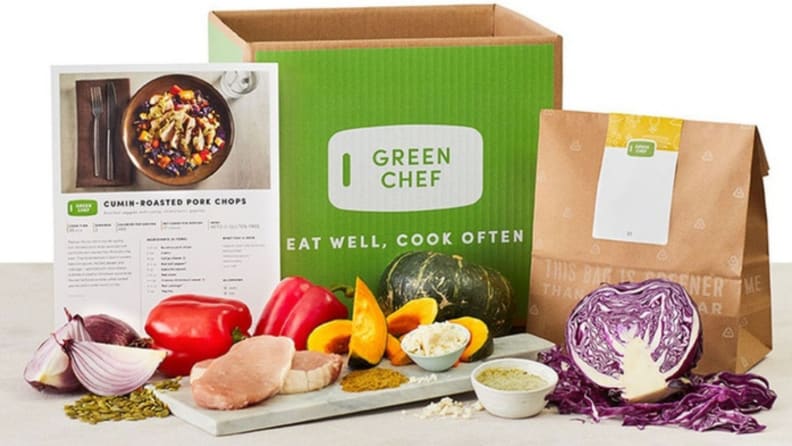 Green Chef unboxing