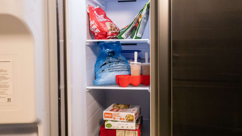 Samsung RS27T5200SR Refrigerator Review — Freezer