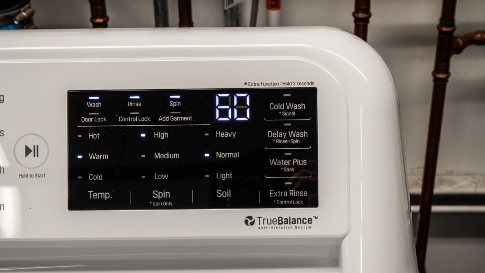 LG WT7100CW Options