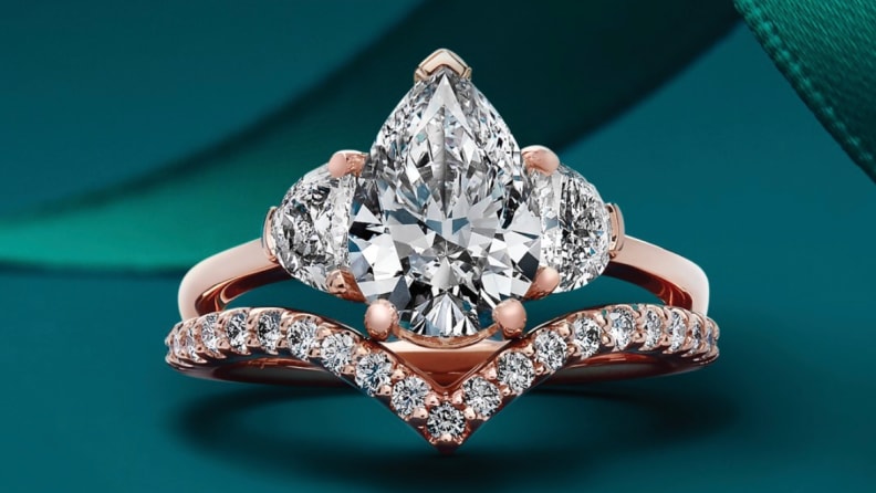 This Blue Nile engagement ring is one of the best engagement rings online.