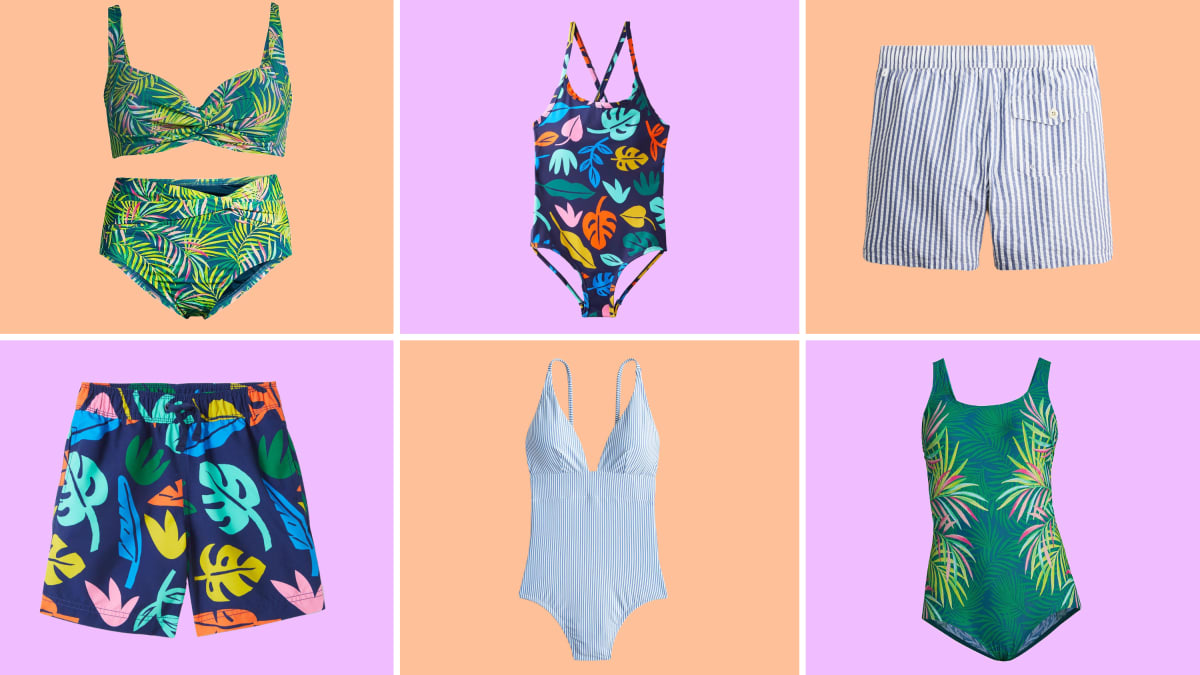 5 cute and funny couple matching swimsuits everyone will love for summer 2022