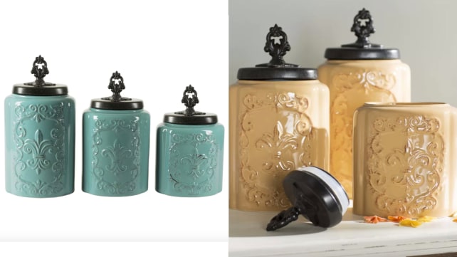 Design Guild 3 Piece Kitchen Canister Set