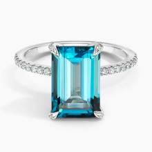 Product image of Fiesta London Blue Topaz and Diamond Ring