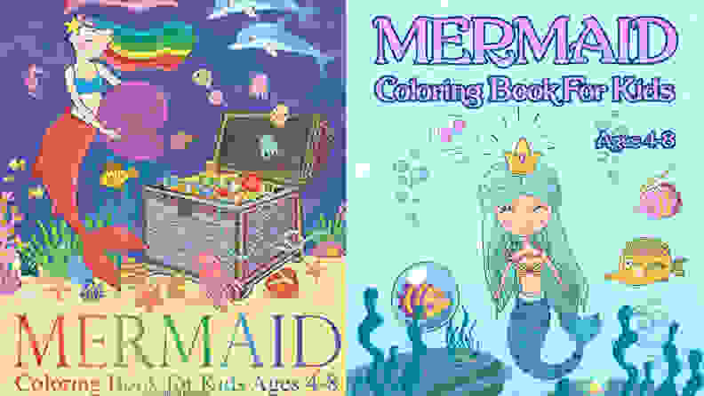 mermaidcoloringbook