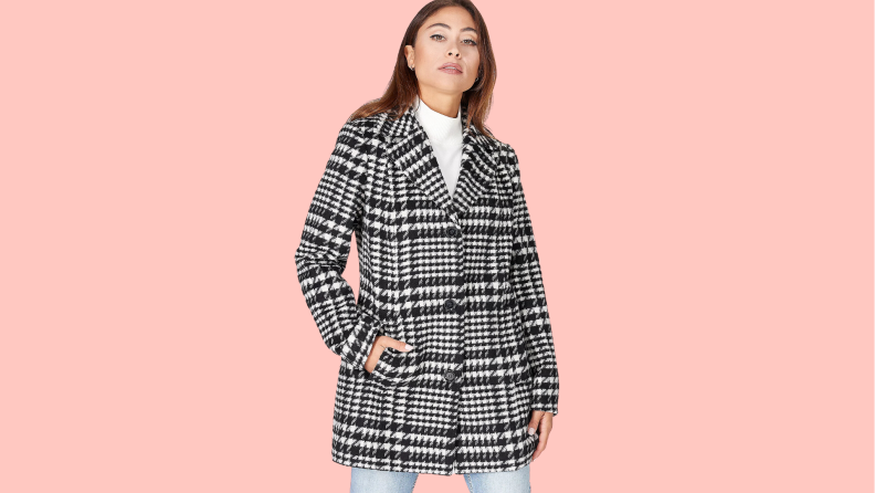 Plaid Coat