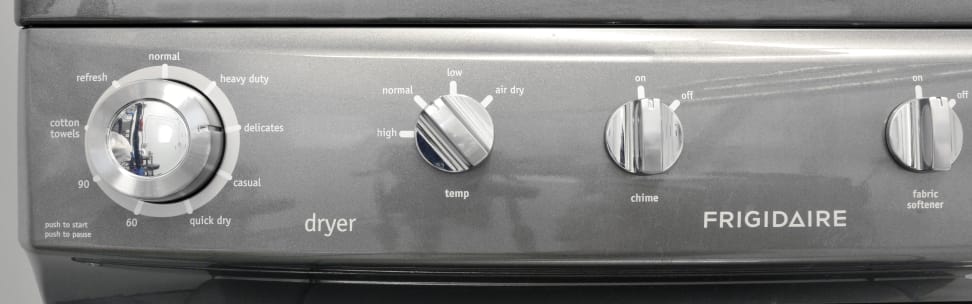Frigidaire FFLE4033QT Dryer Controls