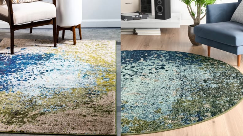 Hayes Blue Area Rug