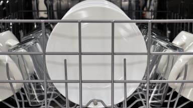 IKEA Upper Rack with dishes