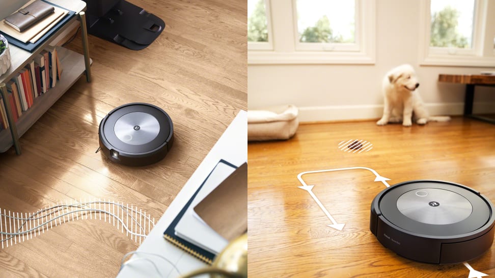 iRobot Roomba j7+避免电源线和动物粪便